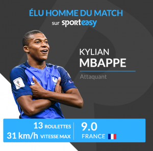 Mbappé homme du match